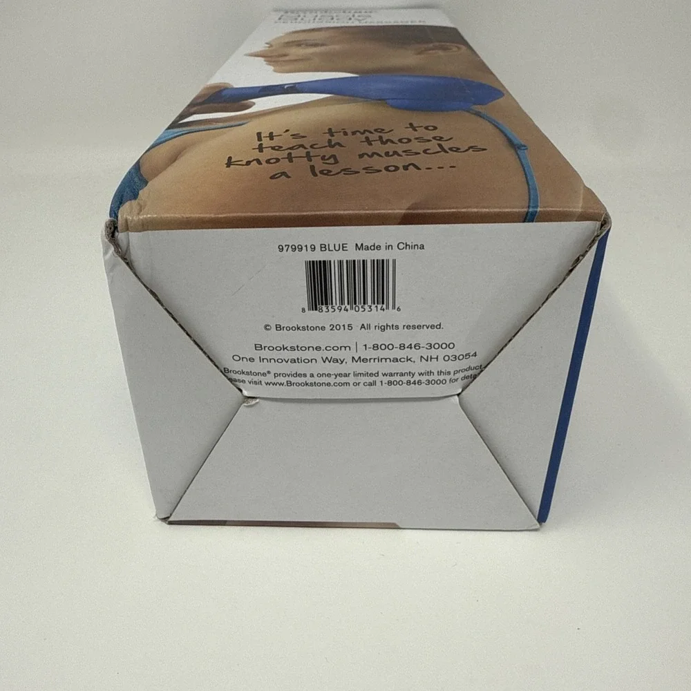 BROOKSTONE Muscle Buddy‎ Percussion Massager 3 Speed Full Body Single Head NEW